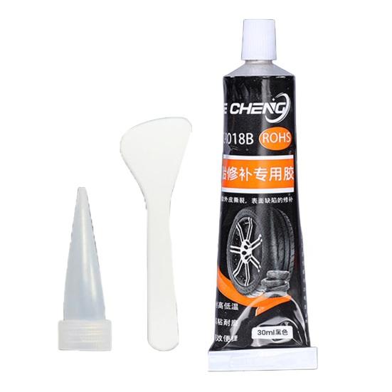 30/50 ml Lepidlo na opravu pneumatik Vodotěsné a odolné proti vysokým teplotám Sada na opravu bočnic pneumatik Gumový cement pro motocyklové auto
