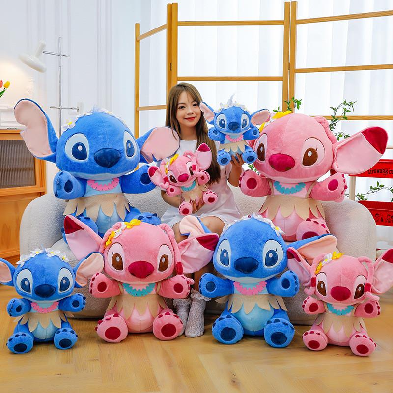 Lilo Stitch Plush Toy With Short Plush Material For Summer Vacation Decor