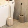 Ceramic Toilet Brush Household No Dead Corner Toilet Cleaning Toilet Long Handle Bathroom Accessories