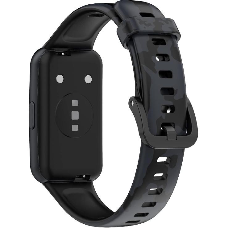 FitTurn 5 PACK Camouflage Print Silicone Colorful Rubber Adjustable Sport Bands Accessories for FITVII Slim Fitness Tracker