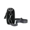 Bag women's new retro style fringed accessories double zipper bag adjustable shoulder messenger bag