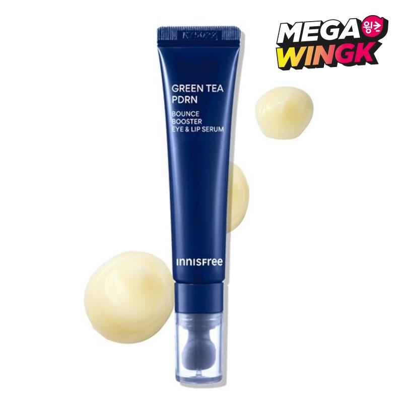 

Innisfree Green Tea PDRN Bounce Booster Eye & Lip Serum 15ml
