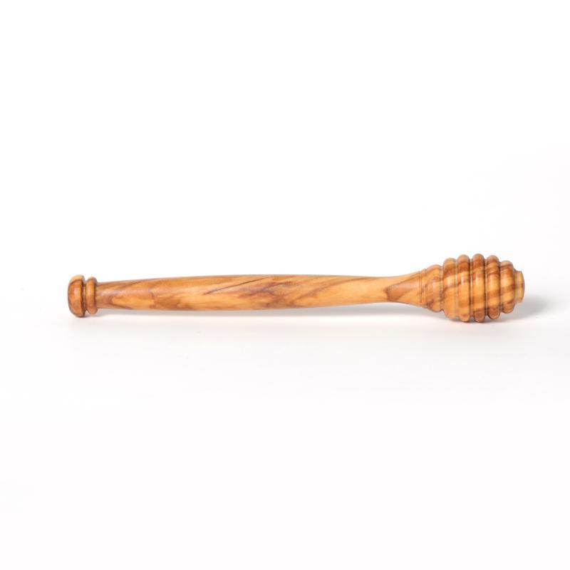 Handmade Wooden Honey Dipper Natural Wood 10/15/16cm Honey Stirrer Spoon Comfort Grip Elegant Simple Design Wooden Honey Stirrer