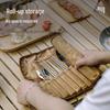 OEING 15-Piece Outdoor Cutlery Storage Kit