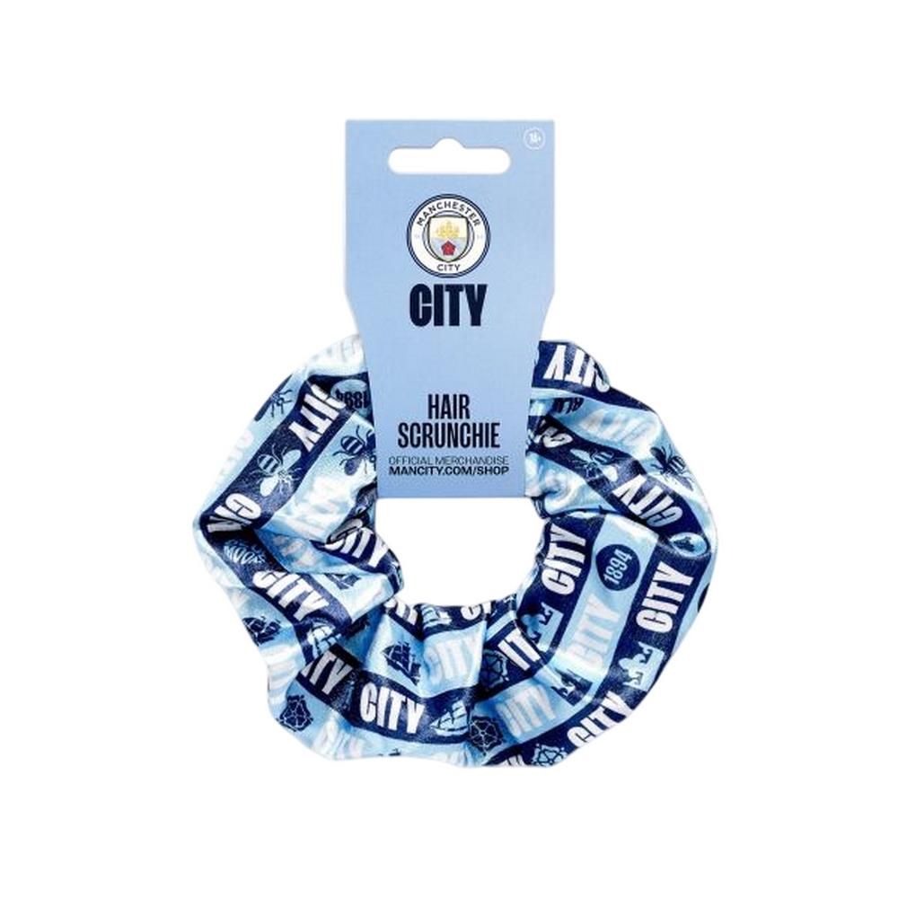 Manchester City FC Crest Scrunchie