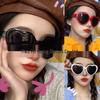 Versatile Heart-Shaped Sunglasses for Adults - Cute & Stylish Party Glasses