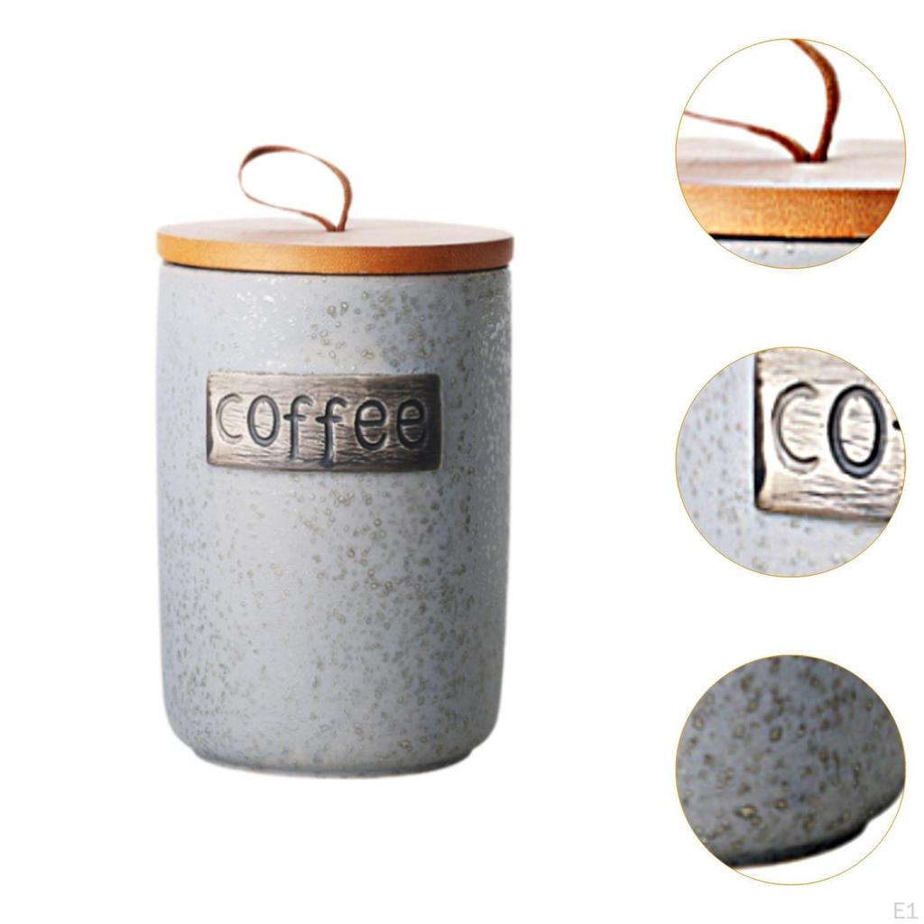 Kaffeebehälter Bohnenaufbewahrungsbehälter, Luftdichter Deckel, Küchenlebensmittelbehälter Teedose