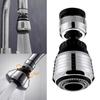 360 Degree Water Bubbler Swivel Head, Saving Tap Faucet Aerator Adapter Device