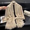 New Spring Emulated Silk Fashion Versatile Scarf Long Shawl for Women Love Simple Versatile Scarf for Women Tiansi Cotton