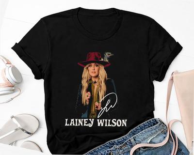 2024 Lainey-Wilson Country's Cool Again Tour Signatur T-Shirt Unisex T-Shirt