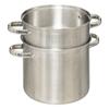 High-quality Stainless Steel Couscoussier 8 Liters Capacity D 22 Cm - -