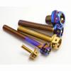 10/15/20/25/30/35/40/45/50/60 Titanium Flange M6 M8 Hex Head Bolts Hex Head Screws  Motorcycle