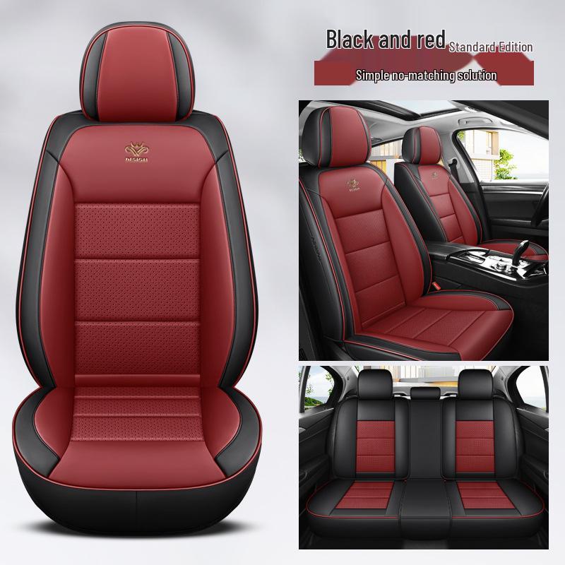 Volkswagen Lavida, Polo, Bora, Sagitar, T-Roc, Tayron Perforated Leather Car Seat Cover