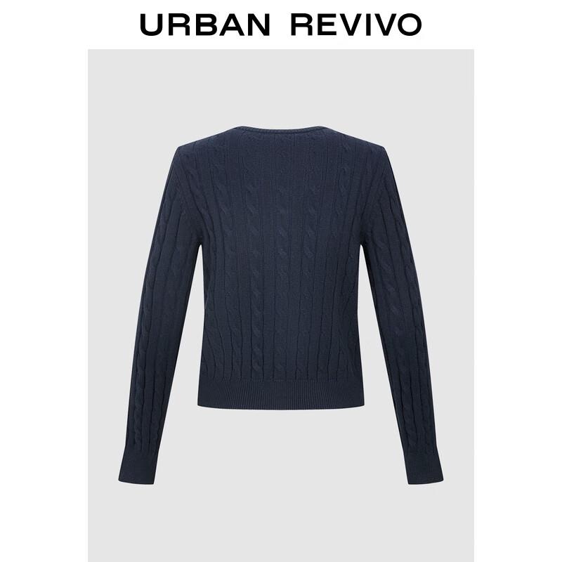 

Женский укороченный кардиган крупной вязки XS