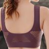 Women Brassieres Thin High Elasticity Lightweight Trendy Wire Free Push Up Sports Bra Daily Wear Clothes