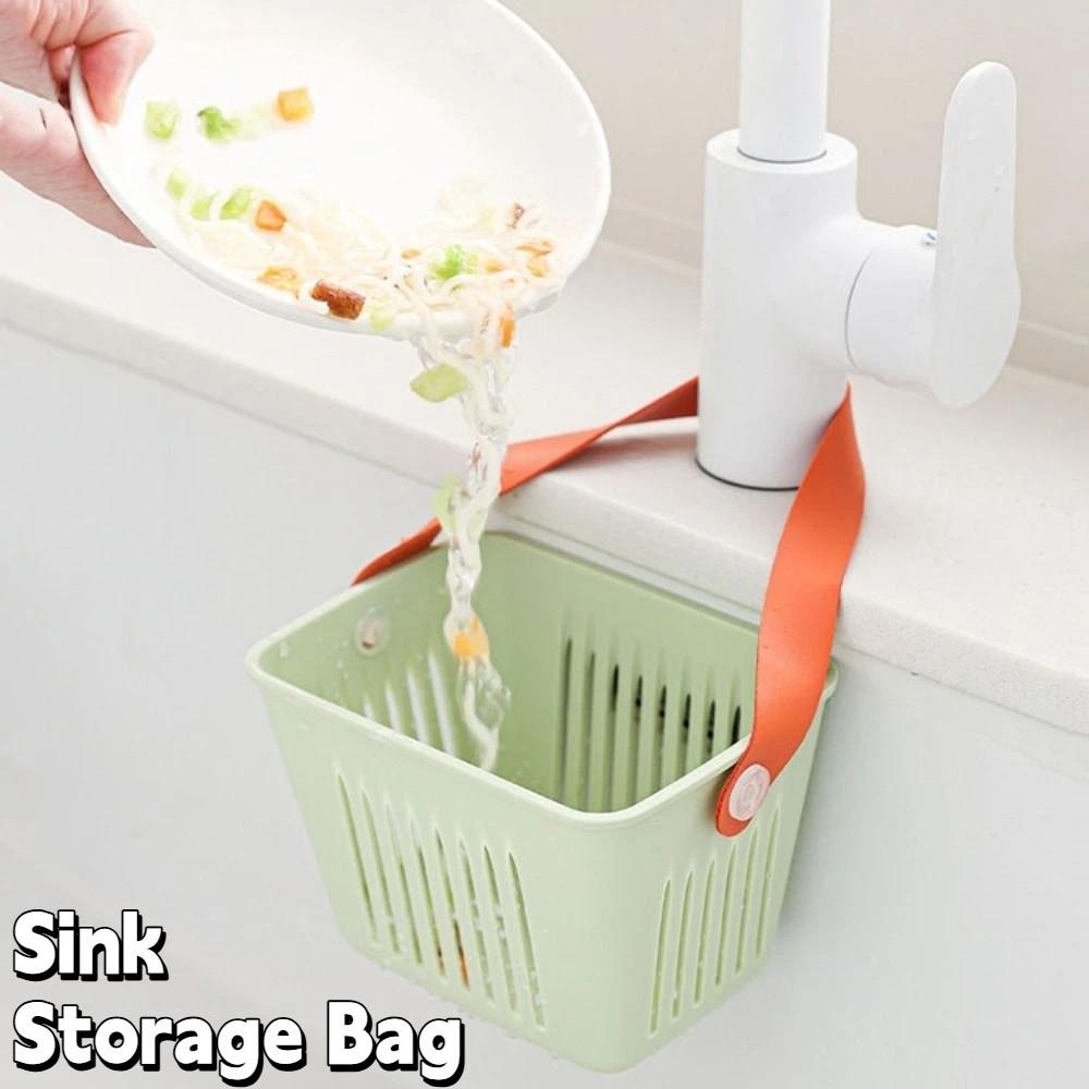 Creative Kitchen Garbage Filter Quickly Drain Fruit Clean Filter Rack  Bathroom