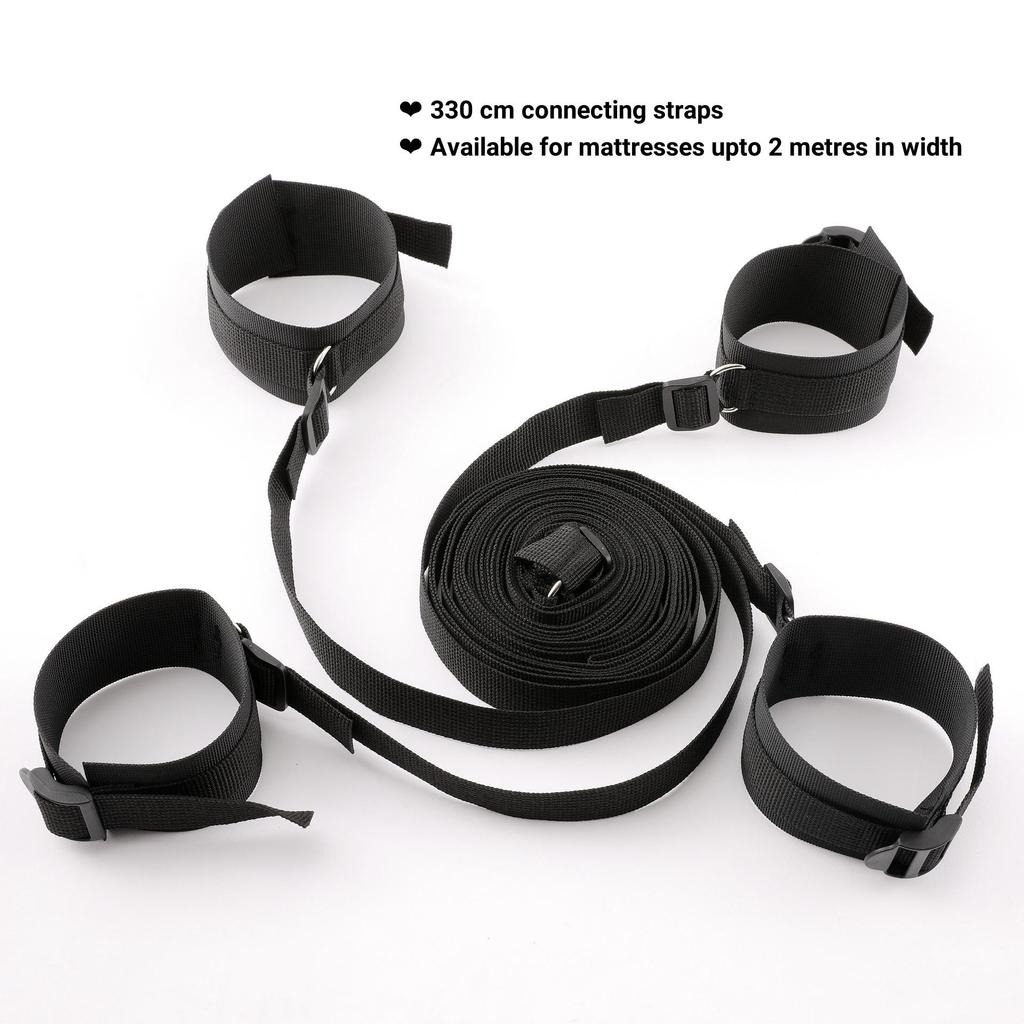 BDSM Bondage Gear Adjustable Handcuffs Ankle Cuffs Open Leg Restraint Fetish Sex Toys For Woman Couples Adult Games No Vibator