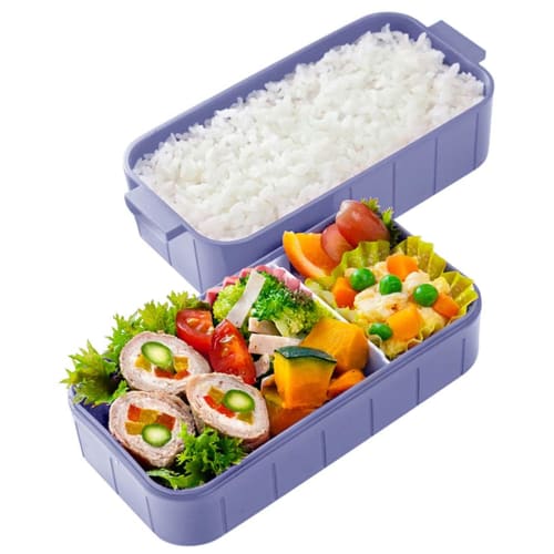 Skater Bento Box Kuromi Květinový věnec Sanrio 600ml Antibakteriální 2 vrstvy pro ženy Vyrobeno v Japonsku YZW3AG-A