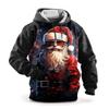 Chrismas Men's Hoodie Print Sweatshirts For Men Harajuku Hooded Shirt Pullover Casual Clothes Streetwear Top Men's Clothing