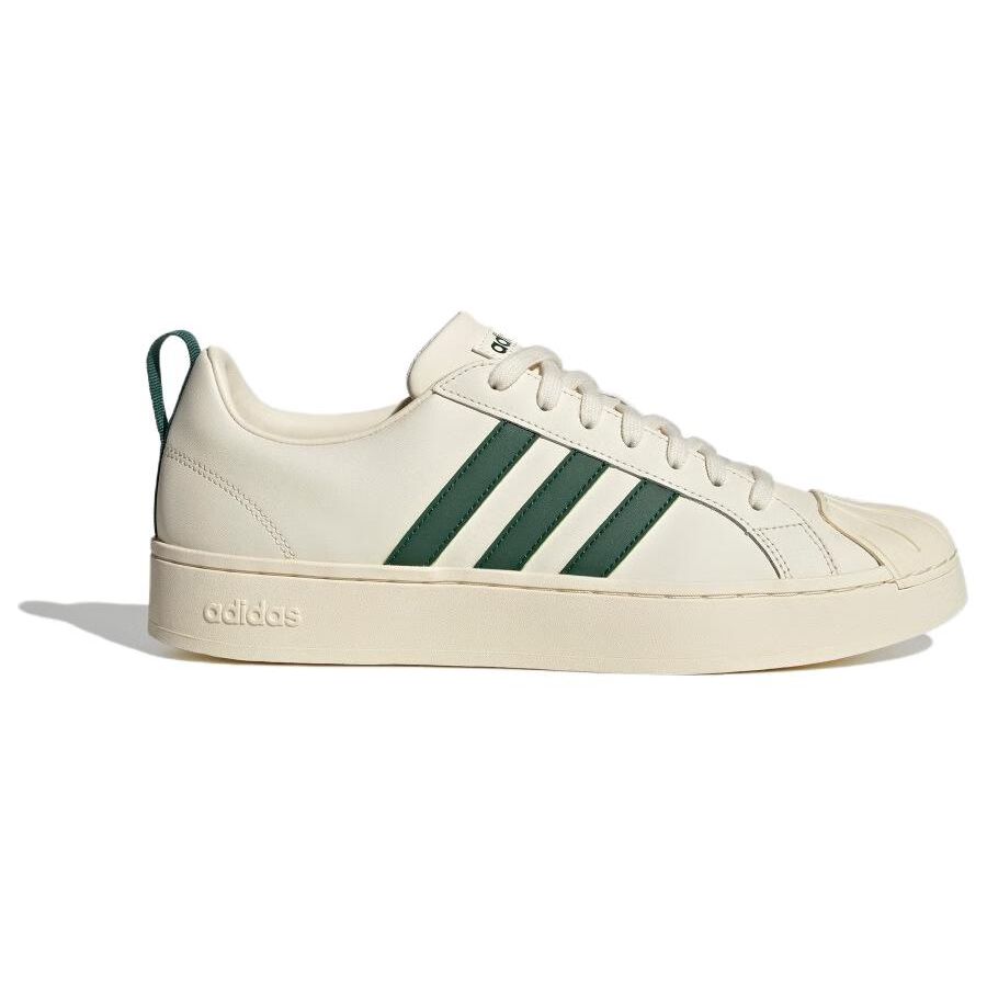 Adidas Neo Streetcheck Synthetic Leather Cow Split Leather Rubber Comfortable Versatile Non-Slip Wear-Resistant Breathable Low-Top Skate Shoes ID6061