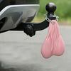 Hanging Truck Balls Nuts, Funny Trailer Hitch Decoration with Chain, Prank Automotive Vehicle Exterior Accessory, Gag Gifts for Boyfriend Husband