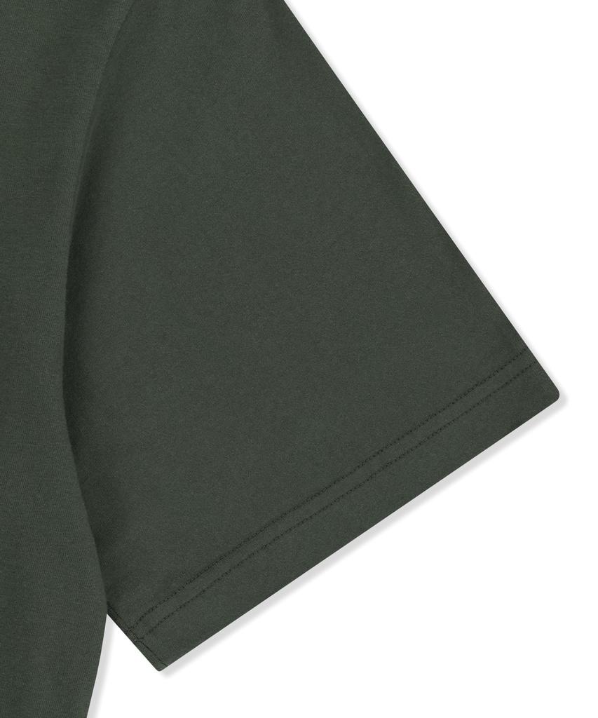 BROWNBREATH Tag Tee - Khaki