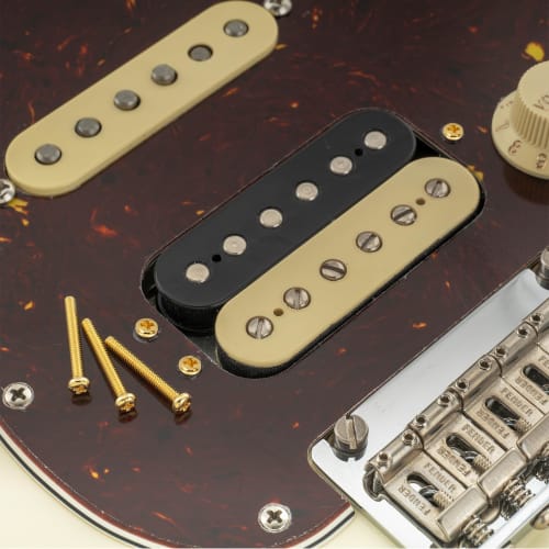 Musiclily Ultra UNC#3-48X0.78" (2.5x20mm) Stainless Steel Humbucker Pickup Mounting Screws for Fender USA and MIM Electric Guitars, Gold (Pack of 20)