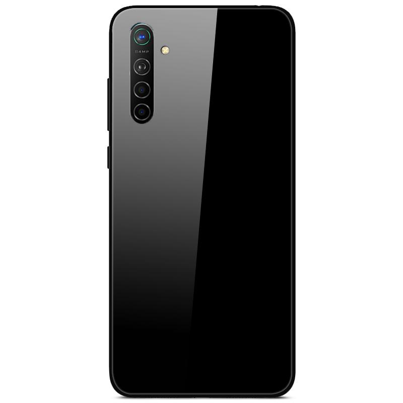 For OPPO Realme XT Tempered Glass Case Soft Bumper Hard Funda For OPPO Realme 6 Pro Realme X2 XT Phone Case Realme6 Back Cover