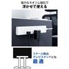 ELECOM Power Tap Lightning Guard 6 Ports 2m Unplugging with One Hand [Magnet Rotating Leg Parts Hanging Hole] Polar Compatible Dust Shutter Lever Type