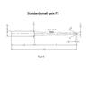 Fine Runner EDM Copper Electrode: Submerged Gate Purple Copper Rod