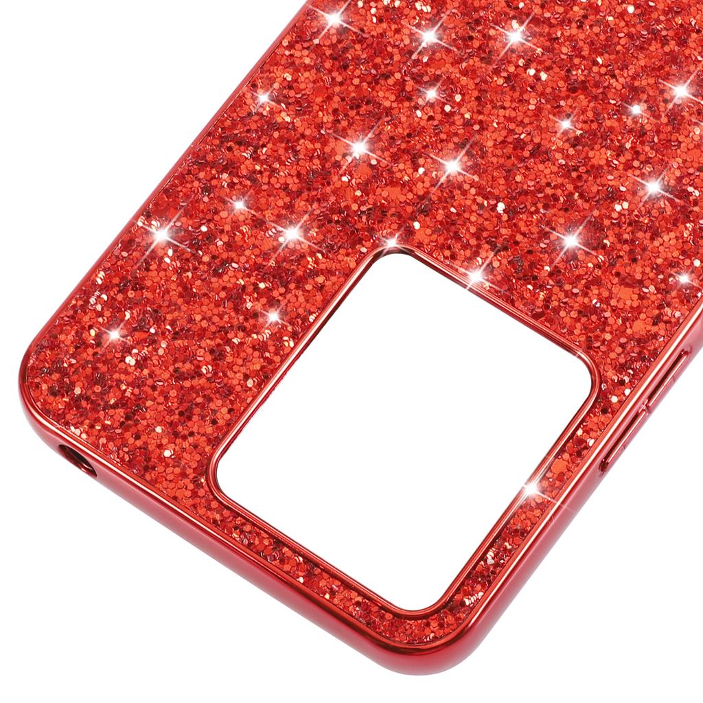 Für Xiaomi Redmi 13C 4G/5G/13R 5G/Poco C65 4G/M6 5G Hülle TPU+PC Glitzer Handyhülle
