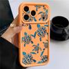 Sea Turtle Pattern Matte TPU Cover Shell For iPhone 16E 16 17 Pro 15 Pro Max 14 13 12 11 Soft Shockproof Lens Protection Phone Case