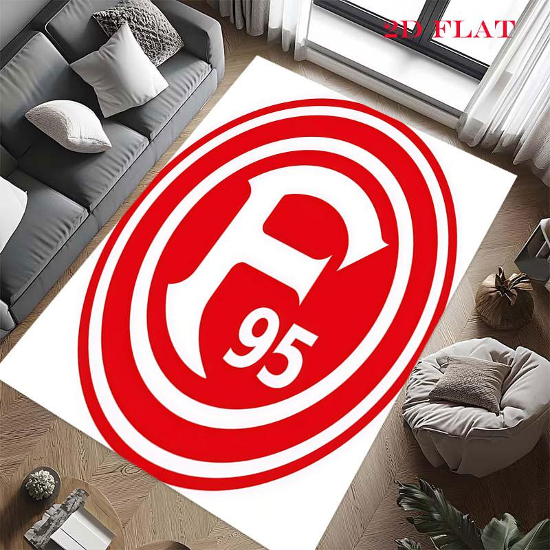 F95 Teppich für Wohnzimmer Schlafzimmer Zuhause Sofadekoration, Rutschfeste Bodenmatte für Kinder zum Spielen