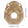 Front Back Portal Axle Universal Axle Case Cover Brass Weight for TRX4 Crawler 1/10 RC Car