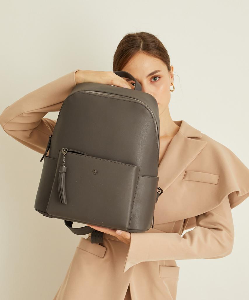 Lyunanlyuna New Ovo Women'S Leather Backpack Laptop Bag