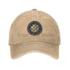 Punk Masons Masonic Freemason Baseball Caps Vintage Distressed Washed Cotton Hat Outdoor Travel Adjustable Fit Sun Cap