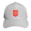 Berretto da Baseball Spagna Cresta Nazionale Calcio Visiera Curva Vestibilità Classica Profilo Basso Non Strutturato Unisex Per Uomini Donne