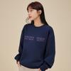 ASTRAL PROJECTION Ap Studio Begin Loose Fit Sweatshirt_Navy