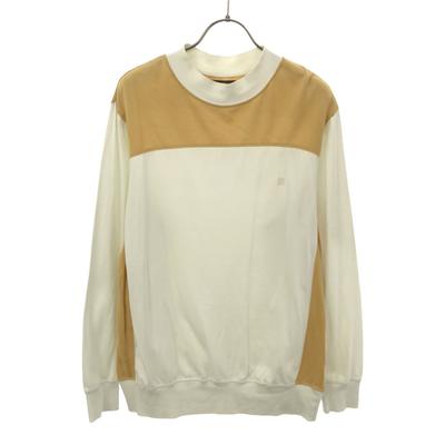 Made In Japan Long Sleeve Cut M White X Brown Trainer Men's Used