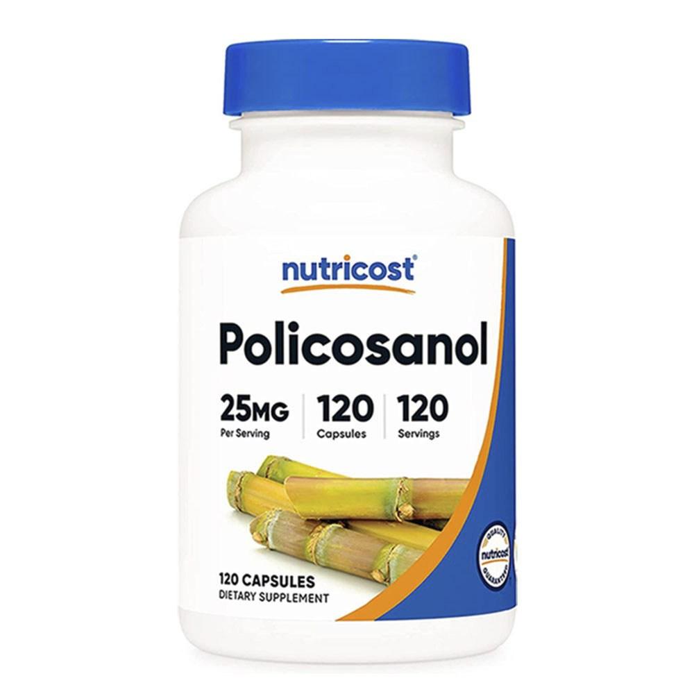 Nutricost Policosanol 25mg Capsules 120 Tablets 1 Pcs