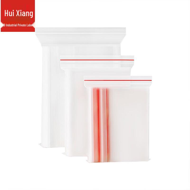 PE Clear Resealable Plastic Storage Bags