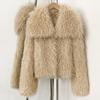 Short Imitation Fur Coat Women's Thickened Warm and Environmentally Friendly Fur Coat