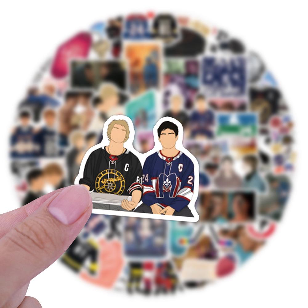 60-Pack Movie & TV Graffiti Stickers for Suitcases, Water Bottles, and Skateboards