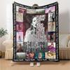 Taylor Print Flannel Blanket High Quality Warm Comfortable Cover for All Seasons Perfect for Gifts Home Decor