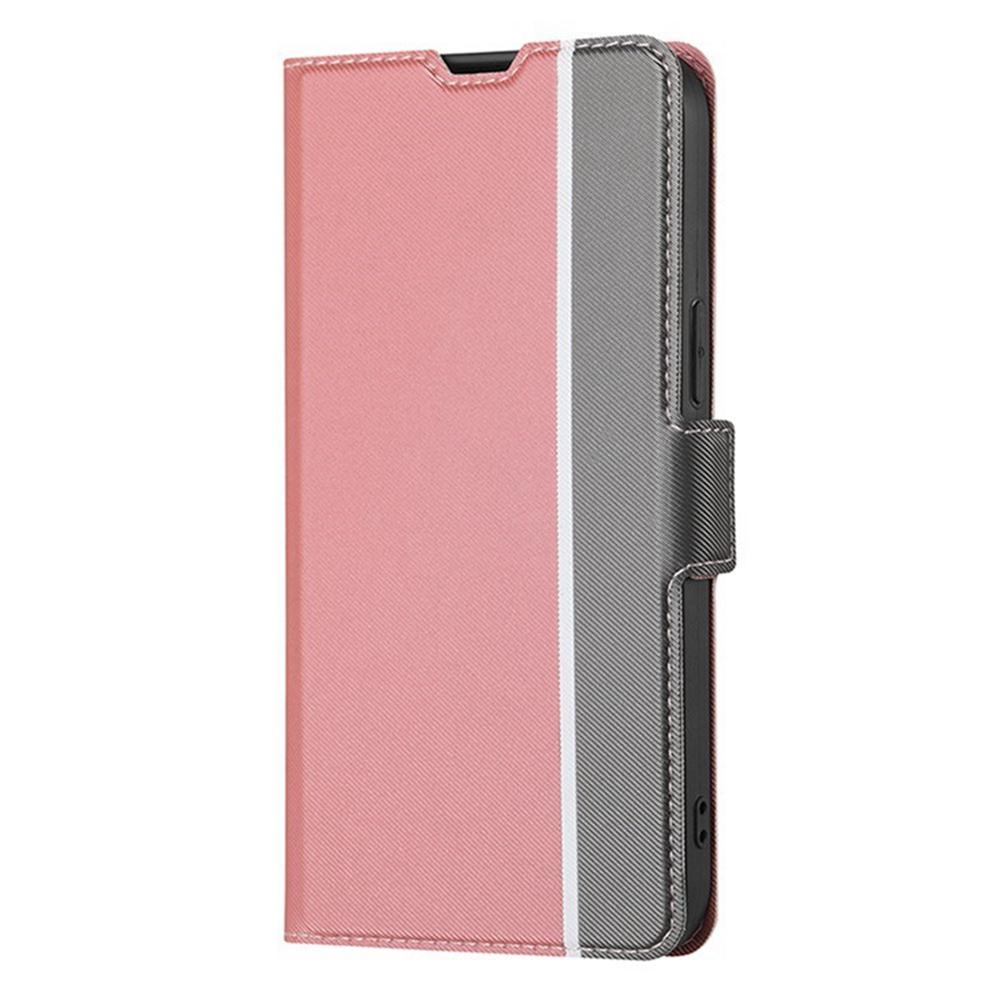 For Realme GT 7 5G Case Card Holder Twill Texture Leather Phone Cover