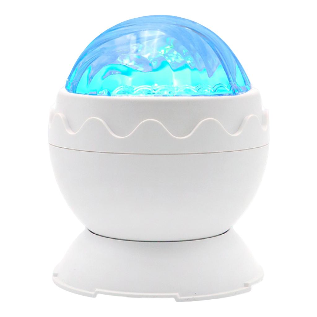 Ocean Wave Ceiling Projector 2-In-1 Galaxy Projector Lamp Aurora Night Light Dinosaur Egg Shape Mood Ambient Lighting for Party
