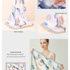 65cm Mulberry Silk Women's Professional Scarf - Digital Print, High-Grade Square Gift Scarf