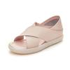 New summer fairy wind jelly bottom two wear soft bottom soft surface cool slippers outside wear inner heightening sandals female tide