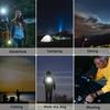 High Power LED Flashlights Telescopic Zoom Flashlight USB Rechargeable Hiking Multi-Functional Camping Outdoor Waterproof Torch