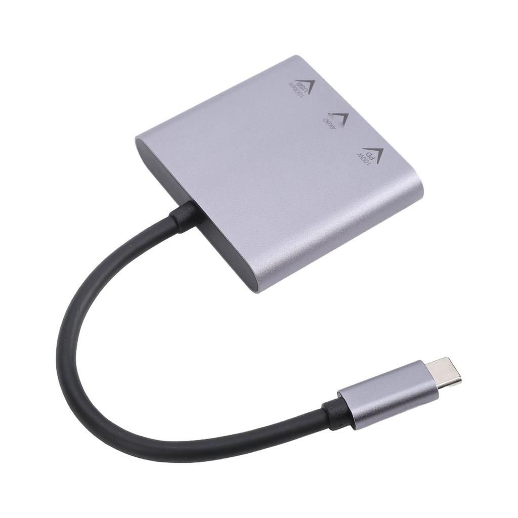 USB C Hub 3 in 1 Multiport Adapter 4K HD Multimedia Interface PD100W Port USB3.2 OTG Port Type C Docking Station for